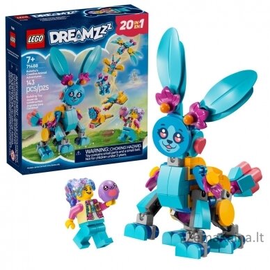 LEGO DREAMZZZ 71488 Bunchu's Creative Animal Adventures