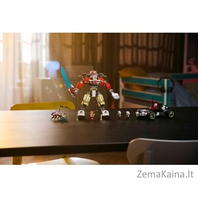 LEGO DREAMZZZ 71497 Cooperio tigrinis mechas ir Zero karšta lazda 9