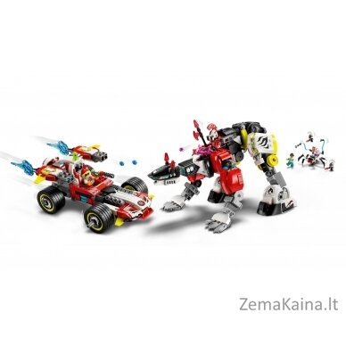 LEGO DREAMZZZ 71497 Cooperio tigrinis mechas ir Zero karšta lazda 5