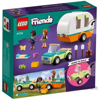 LEGO FRIENDS 41726 ATOSTOGŲ STOVYKLAVIMO KELIONĖ 1