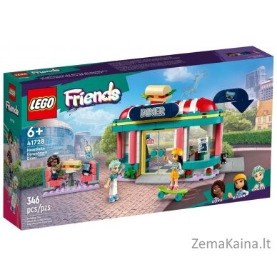 LEGO FRIENDS 41728 HEARTLAKE MIESTO PIETŪS