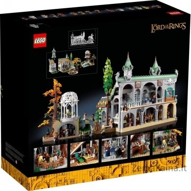 LEGO ICONS 10316 ŽIEDŲ VALDOVAS: RIVENDELL 6