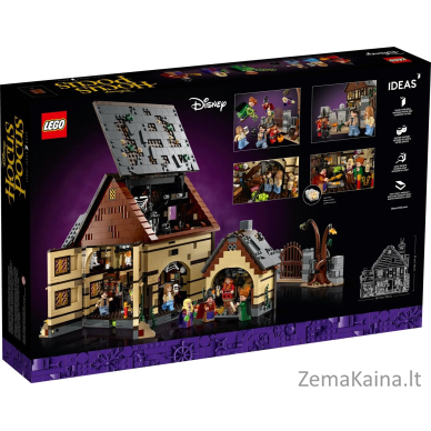 LEGO IDEAS 21341 Disney Hocus Pocus - Sanderson seserų namelis 1