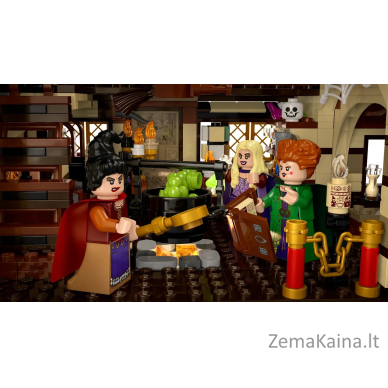 LEGO IDEAS 21341 Disney Hocus Pocus - Sanderson seserų namelis 11