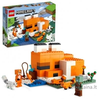 LEGO Minecraft 21178 Lapių buveinė 2