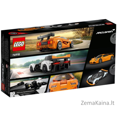 LEGO SPEED CHAMPIONS 76918 MCLAREN SOLUS GT & MCLAREN F1 LM 1