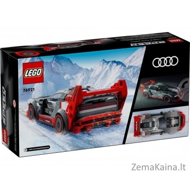 LEGO SPEED CHAMPIONS 76921 Audi S1 E-Tron Quattrro lenktyninis automobilis 1