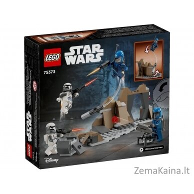 LEGO Star Wars 75373 Zasadzka na Mandalorze — zestaw bitewny 5