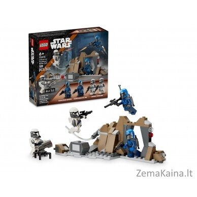 LEGO Star Wars 75373 Zasadzka na Mandalorze — zestaw bitewny 4