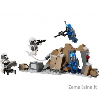 LEGO Star Wars 75373 Zasadzka na Mandalorze — zestaw bitewny