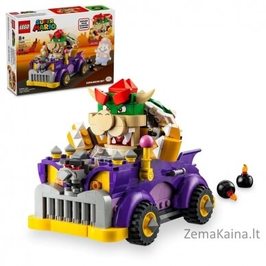 LEGO SUPER MARIO 71431 IŠPLĖTIMO RINKINYS - BOWSERIO RAUMENŲ AUTOMOBILIS 5