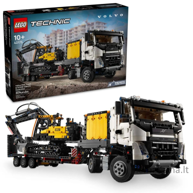 LEGO Technic 42175 Ciężarówka Volvo FMX i koparka EC230 Electric 7