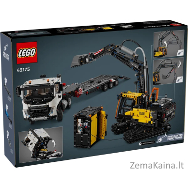 LEGO Technic 42175 Ciężarówka Volvo FMX i koparka EC230 Electric 8