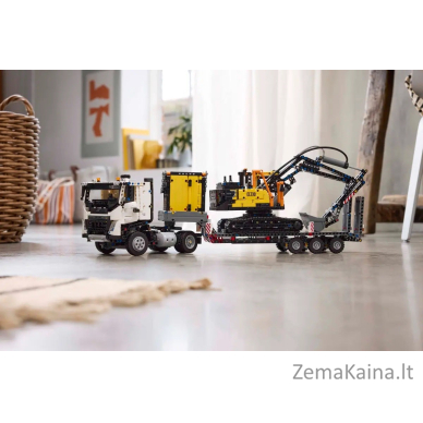 LEGO Technic 42175 Ciężarówka Volvo FMX i koparka EC230 Electric 6