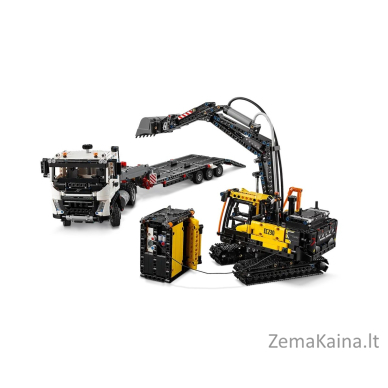 LEGO Technic 42175 Ciężarówka Volvo FMX i koparka EC230 Electric 12