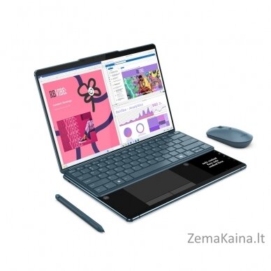 Lenovo Yoga Book 9 13IMU9 Ultra 7 155U 2x 13.3" 2.8K OLED 400nits Glossy 60Hz 32GB LPDDR5x-7467 SSD512 Intel Arc Graphics Win11 Tidal Teal 1