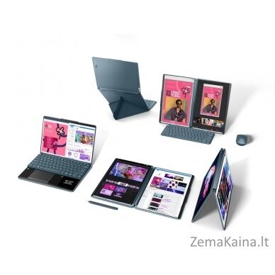 Lenovo Yoga Book 9 13IMU9 Ultra 7 155U 2x 13.3" 2.8K OLED 400nits Glossy 60Hz 32GB LPDDR5x-7467 SSD512 Intel Arc Graphics Win11 Tidal Teal 7