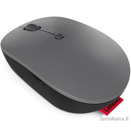 Lenovo Go Multi-Device kompiuterio pelė Abiems rankoms RF belaidis + „Bluetooth“ Optinis 2400 DPI 1