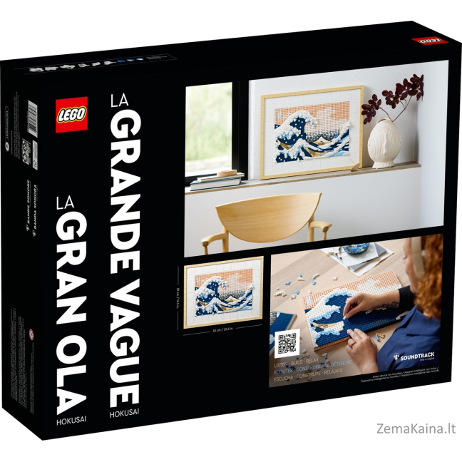 LEGO ART 31208 Hokusai. Didžioji banga Kanagavoje 1