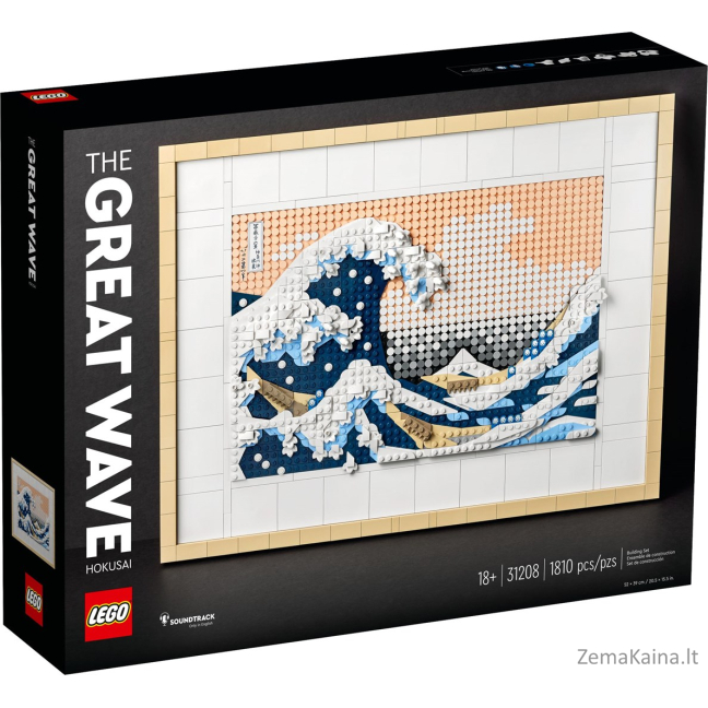 LEGO ART 31208 Hokusai. Didžioji banga Kanagavoje