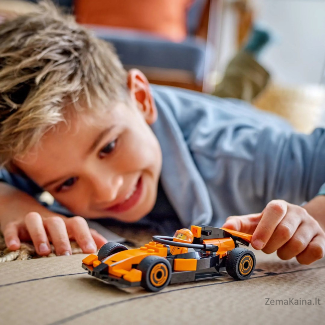 LEGO CITY 60442 F1 Driver with McLaren Race Car 6