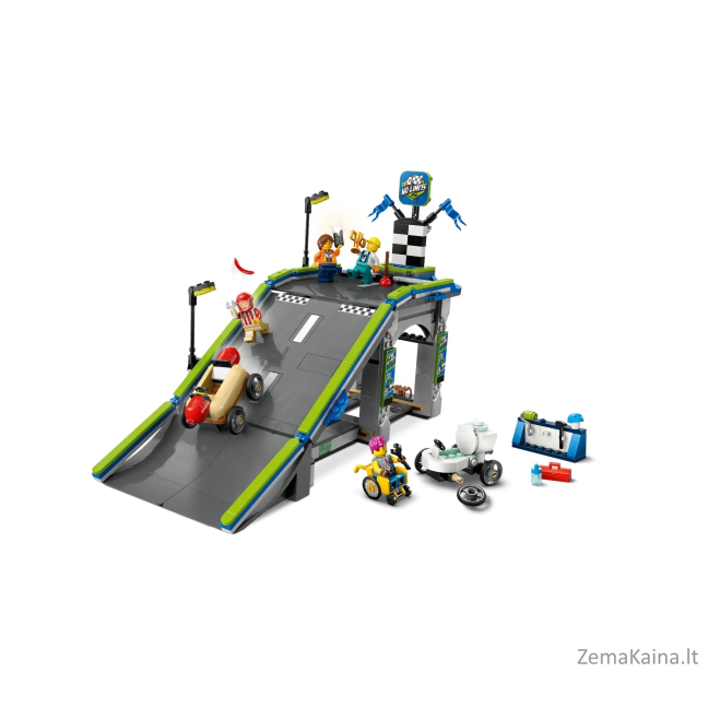 LEGO CITY 60460 No Limits: Race Car Ramp Truck 3