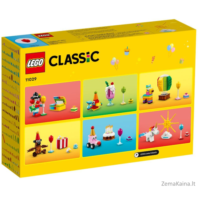 LEGO CLASSIC 11029 KŪRYBINĖS ŠALIES DĖŽUTĖ 1