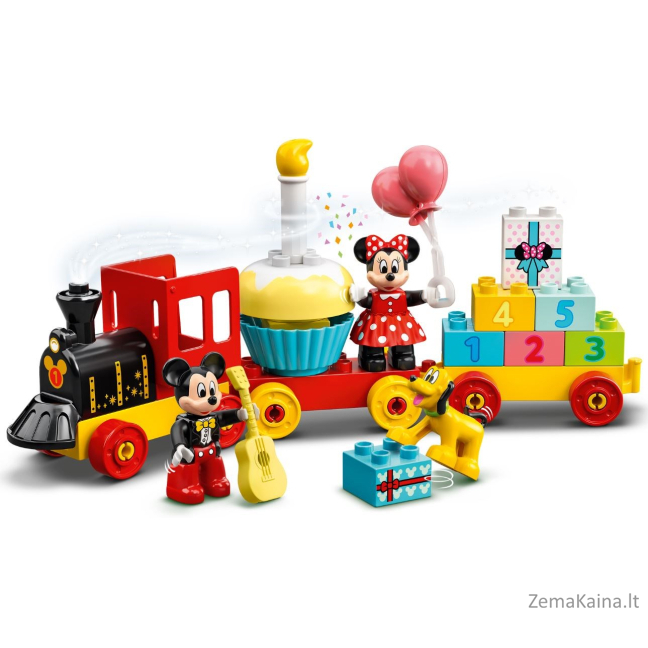 LEGO DUPLO 10941 Urodzinowy pociąg myszek Miki i Minnie 1