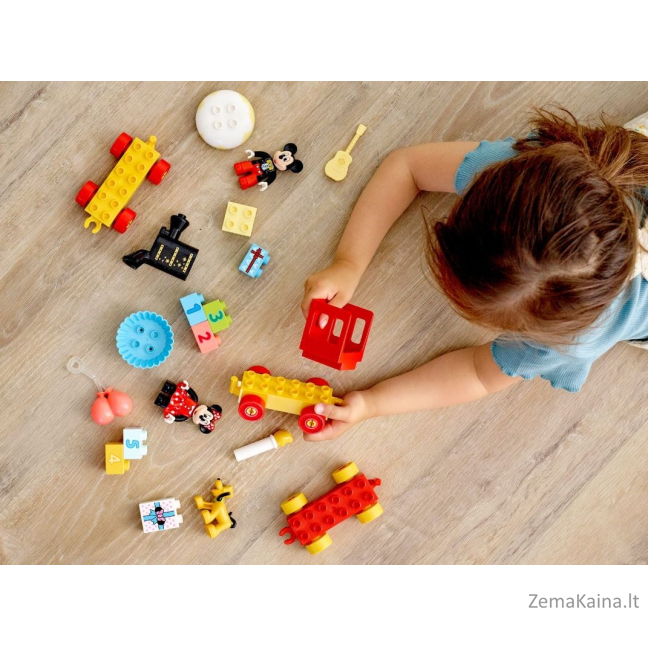 LEGO DUPLO 10941 Urodzinowy pociąg myszek Miki i Minnie 10
