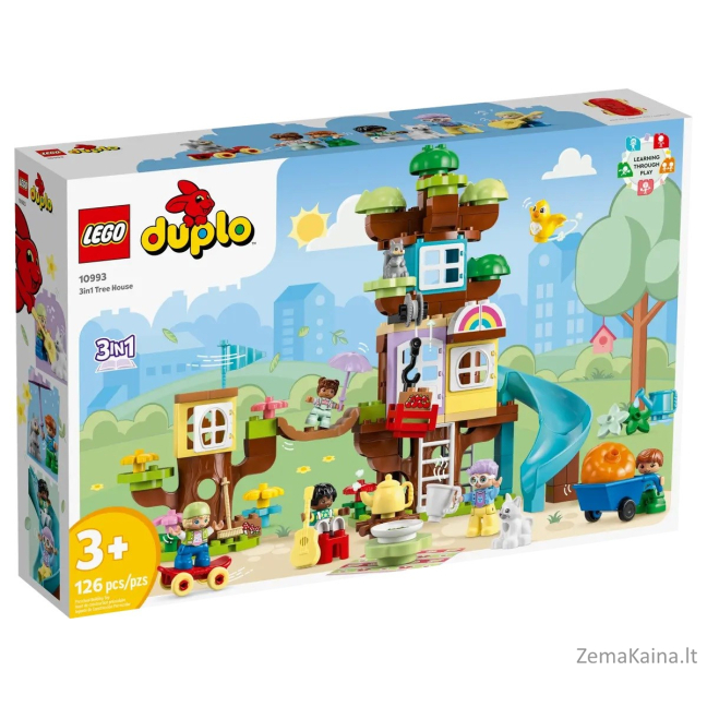 LEGO DUPLO 10993 3IN1 NAMELIS ANT MEDŽIO 6