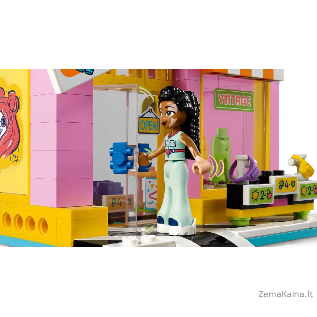 LEGO FRIENDS 42614 VINTAŽINIŲ DRABUŽIŲ PARDUOTUVĖ 4
