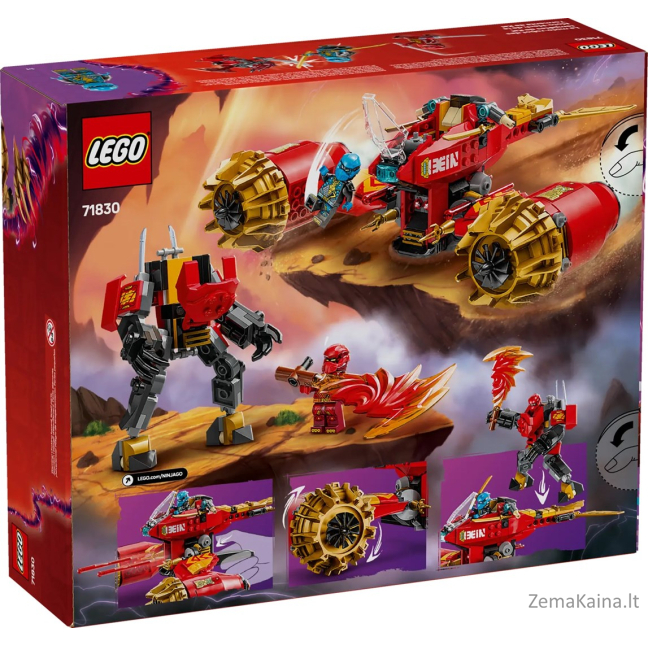 LEGO NINJAGO 71830 Kai's Mech Storm Rider 1