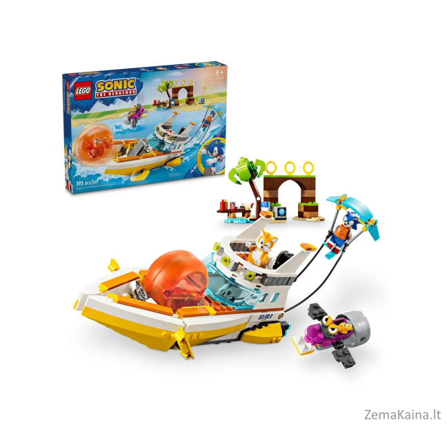 LEGO Sonic 76997 Tails i przygoda na łodzi 9