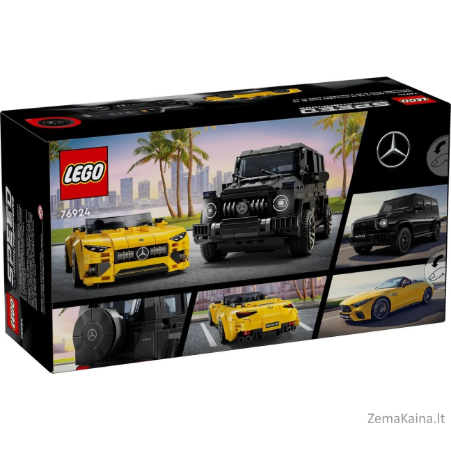 LEGO SPEED CHAMPIONS 76924 Mercedes-AMG G 63 ir Mercedes-AMG SL 63 1