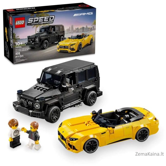 LEGO SPEED CHAMPIONS 76924 Mercedes-AMG G 63 ir Mercedes-AMG SL 63 10