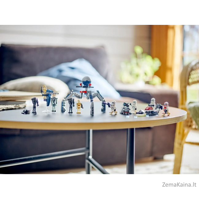 LEGO STAR WARS 75372 KLONŲ KARIŲ IR KOVINIŲ DROIDŲ KOVINĖ PAKUOTĖ 8