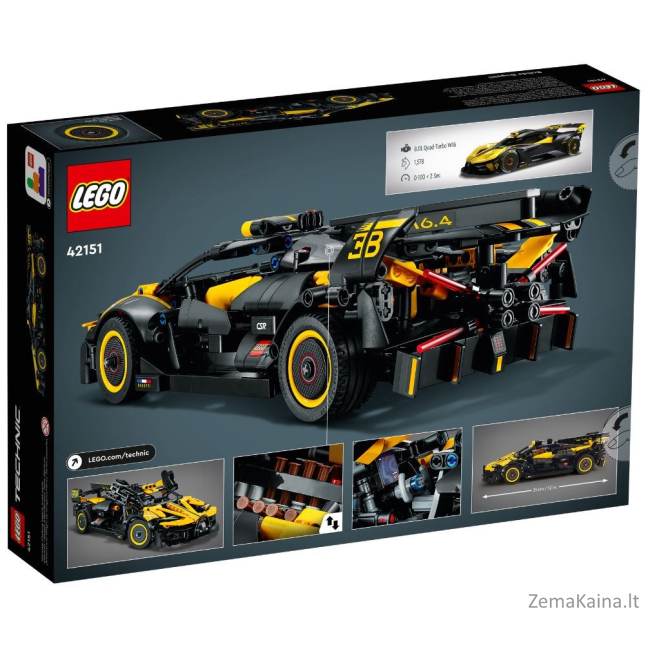 LEGO TECHNIC 42151 BUGATTI BOLIDE 3