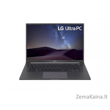 LG 14U70Q Knyginis kompiuteris 35,6 cm (14") WUXGA AMD Ryzen™ 5 5625U 8 GB LPDDR4x-SDRAM 512 GB SSD Wi-Fi 6 (802.11ax) Windows 11 Pro Pilka REPACK Naujas / Repack 1