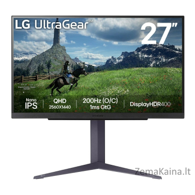 LG 27GS85Q-B computer monitor 68.6 cm (27") 2560 x 1440 pixels Quad HD Black