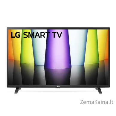 LG FHD 32LQ63006LA.AEU televizorius 81,3 cm (32") „Full HD“ Smart TV „Wi-Fi“ Juoda