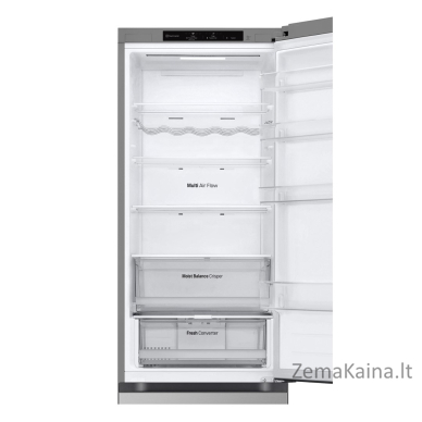 LG GBV3200DPY šaldytuvas-šaldiklis Pastatomi 387 L D Metalinis, Sidabras 9