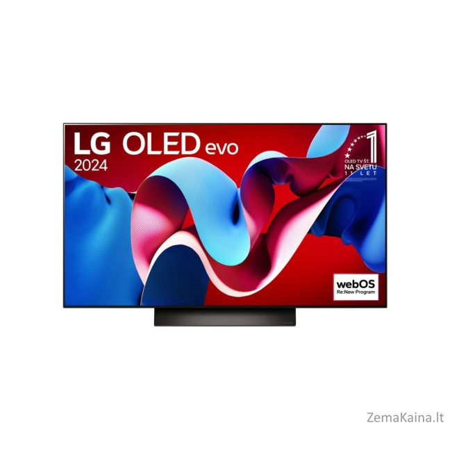 LG OLED48C41LA televizorius 121,9 cm (48") 4K Ultra HD Smart TV „Wi-Fi“ Juoda