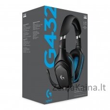 Žaidimų ausinės Logitech G G432  7.1 Surround