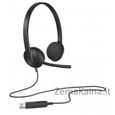 Logitech H340 USB Computer Headset Head-band USB Type-A Black