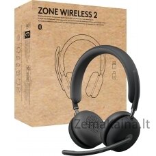 Logitech HEADSET ZONE WIRELESS 2 UC ausinės