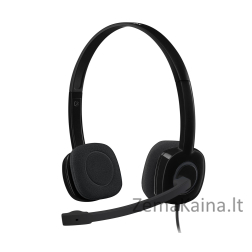 Logitech H151 Headset Head-band 3.5 mm connector Black