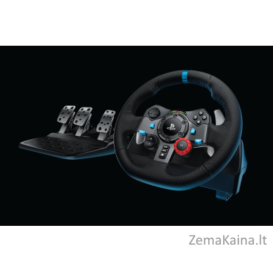 Logitech G G29 Steering wheel + Pedals Playstation 3,PlayStation 4 Analogue USB 2.0 Black 6