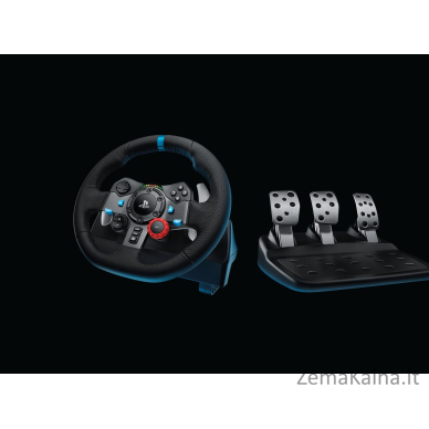 Logitech G G29 Steering wheel + Pedals Playstation 3,PlayStation 4 Analogue USB 2.0 Black 5