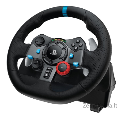 Logitech G G29 Steering wheel + Pedals Playstation 3,PlayStation 4 Analogue USB 2.0 Black 1