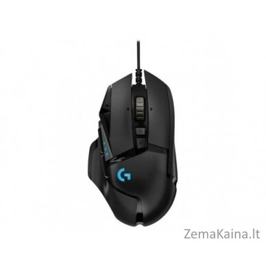 Logitech G G502 HERO kompiuterio pelė Dešinės rankos USB A tipo Optinis 16000 DPI 7